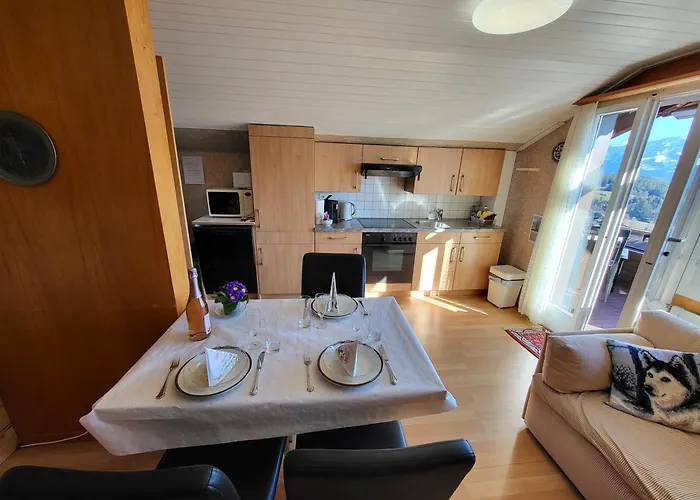 Alpine Balcony 2-Room Apartment شقة *