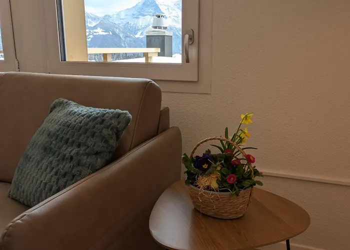 Appartement Alpine Balcony 2-Room Apartment Beatenberg